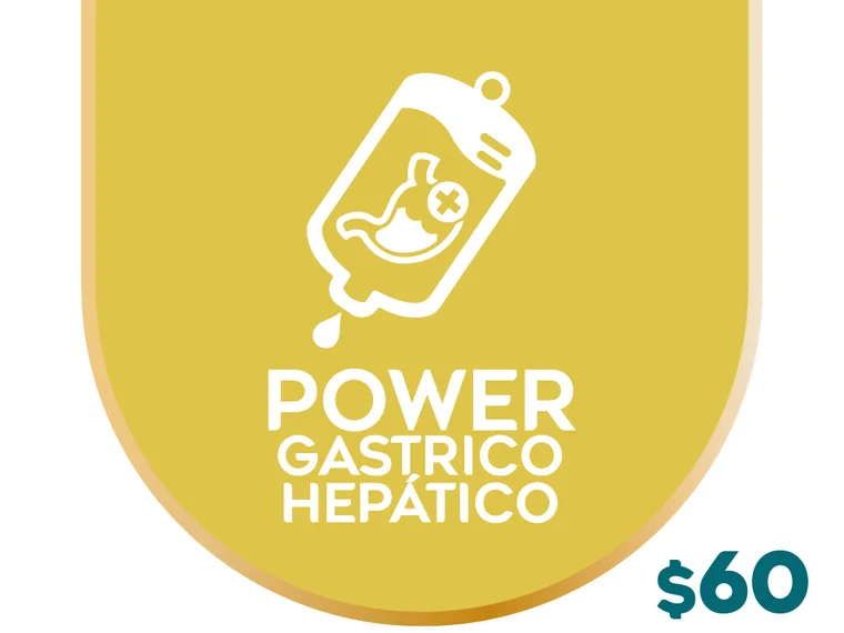 Power Gástrico Hepático — $60