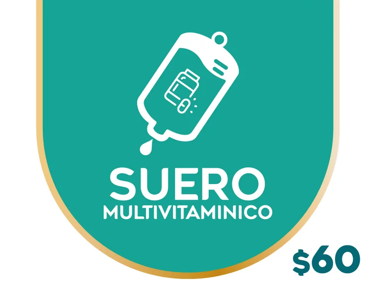 Suero Multivitamínico — $60